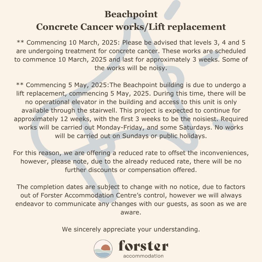 Beachpoint 402 - Linen Not Included Forster Εξωτερικό φωτογραφία